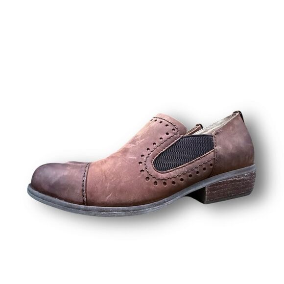 Kork’s by Kork-Ease Whiskey Brown Leather Ankle Booties shoes Women’s size 7 - Picture 15 of 16